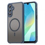 Husa MagSafe pentru Samsung Galaxy A16 5G A166 / A16 4G A165, Techsuit, HaloFrost II, Bleumarin