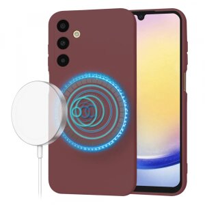 Husa MagSafe pentru Samsung Galaxy A25 A256, Techsuit, SoftFlex, Visinie