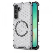 Husa MagSafe pentru Samsung Galaxy A26 A266, Techsuit, HoneyComb Shield, Alba