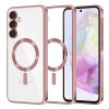 Husa MagSafe pentru Samsung Galaxy A35 5G A356, Techsuit, Luxury Crystal, Roz