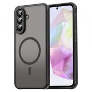 Husa MagSafe pentru Samsung Galaxy A36 A366, Techsuit, HaloFrost II, Neagra