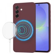 Husa MagSafe pentru Samsung Galaxy A36 A366, Techsuit, SoftFlex, Visinie