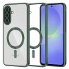 Husa MagSafe pentru Samsung Galaxy A56 A566 / A36 A366, Techsuit, Luxury Crystal, Verde Inchis