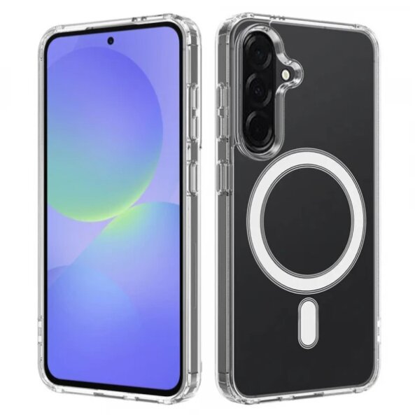 Husa MagSafe pentru Samsung Galaxy A56 A566 / A36 A366, Techsuit, Pro, Transparenta