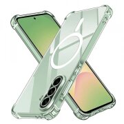 Husa MagSafe pentru Samsung Galaxy A56 A566, Techsuit, Shockproof, Transparenta