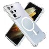 Husa MagSafe pentru Samsung Galaxy S21 Ultra 5G G998, Techsuit, Shockproof, Transparenta