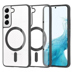 Husa MagSafe pentru Samsung Galaxy S22 5G S901, Techsuit, Pro, Neagra