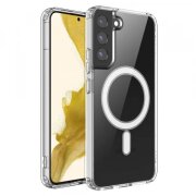 Husa MagSafe pentru Samsung Galaxy S22 5G S901, Techsuit, Pro, Transparenta