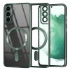 Husa MagSafe pentru Samsung Galaxy S22+ 5G S906, Techsuit, Luxury Crystal, Verde Inchis