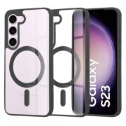 Husa MagSafe pentru Samsung Galaxy S23 S911, Techsuit, Pro, Neagra