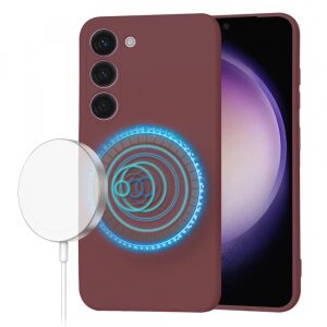 Husa MagSafe pentru Samsung Galaxy S23 S911, Techsuit, SoftFlex, Visinie