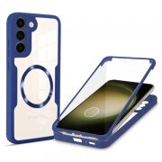 Husa MagSafe pentru Samsung Galaxy S23+ S916, Techsuit, ColorVerse 360, Albastra