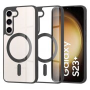 Husa MagSafe pentru Samsung Galaxy S23+ S916, Techsuit, Pro, Neagra