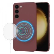 Husa MagSafe pentru Samsung Galaxy S23+ S916, Techsuit, SoftFlex, Visinie