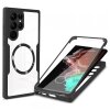 Husa MagSafe pentru Samsung Galaxy S23 Ultra S918, Techsuit, ColorVerse 360, Neagra