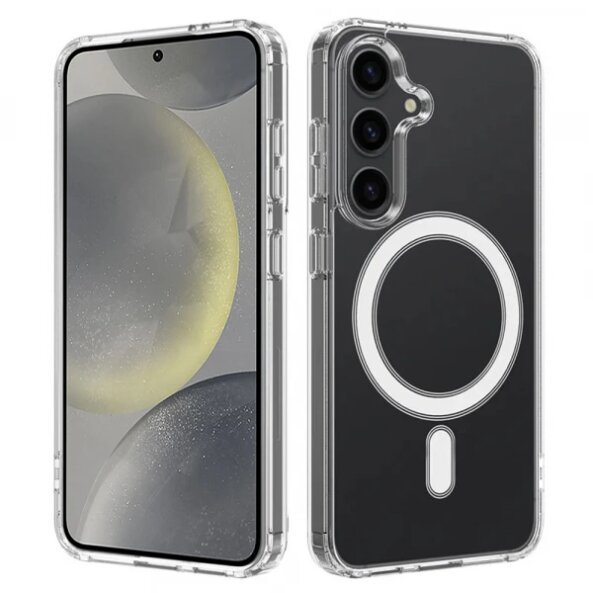 Husa MagSafe pentru Samsung Galaxy S24 S921, Techsuit, Pro, Transparenta