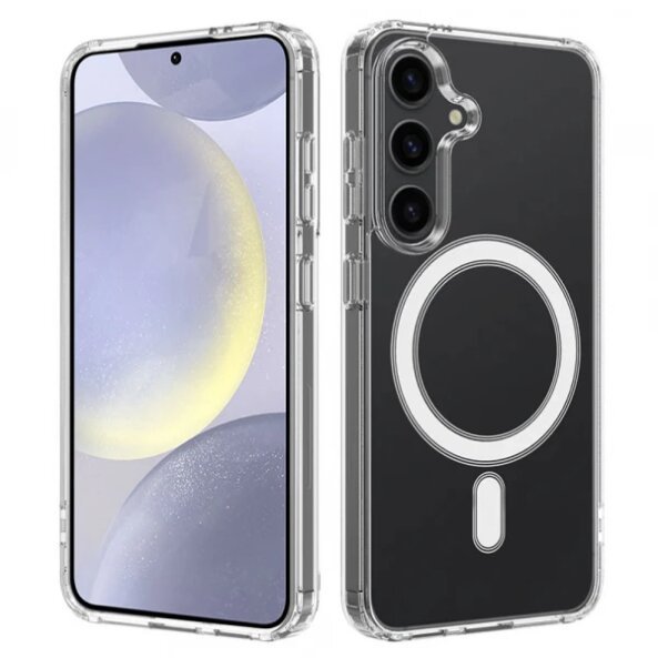 Husa MagSafe pentru Samsung Galaxy S24+ S926, Techsuit, Pro, Transparenta