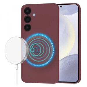 Husa MagSafe pentru Samsung Galaxy S24+ S926, Techsuit, SoftFlex, Visinie