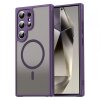 Husa MagSafe pentru Samsung Galaxy S24 Ultra S928, Techsuit, HaloFrost II, Mov