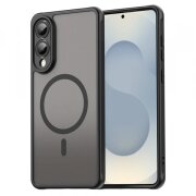 Husa MagSafe pentru Samsung Galaxy S25 Edge S937, Techsuit, HaloFrost II, Neagra