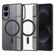 Husa MagSafe pentru Samsung Galaxy S25 Edge S937, Techsuit, Pro, Neagra