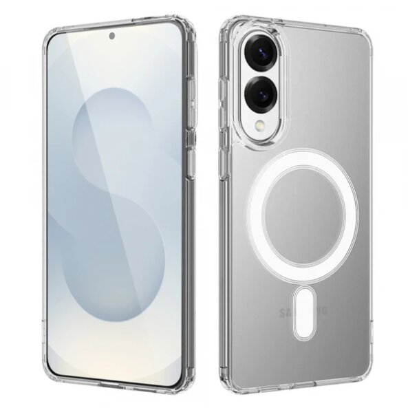 Husa MagSafe pentru Samsung Galaxy S25 Edge S937, Techsuit, Pro, Transparenta