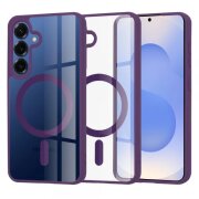 Husa MagSafe pentru Samsung Galaxy S25 S931, Techsuit, Pro, Mov