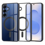 Husa MagSafe pentru Samsung Galaxy S25 S931, Techsuit, Pro, Neagra