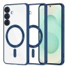 Husa MagSafe pentru Samsung Galaxy S25+ S936, Techsuit, Luxury Crystal, Albastra