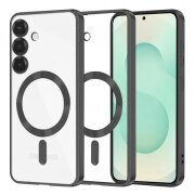 Husa MagSafe pentru Samsung Galaxy S25+ S936, Techsuit, Luxury Crystal, Neagra