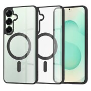 Husa MagSafe pentru Samsung Galaxy S25+ S936, Techsuit, Pro, Neagra