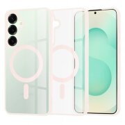 Husa MagSafe pentru Samsung Galaxy S25+ S936, Techsuit, Pro, Roz