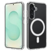 Husa MagSafe pentru Samsung Galaxy S25+ S936, Techsuit, Pro, Transparenta