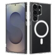 Husa MagSafe pentru Samsung Galaxy S25 Ultra S938, Techsuit, Pro, Transparenta