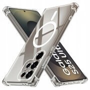 Husa MagSafe pentru Samsung Galaxy S25 Ultra S938, Techsuit, Shockproof, Transparenta