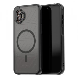 Husa MagSafe pentru Samsung Galaxy XCover7 Pro, Techsuit, HaloFrost II, Neagra