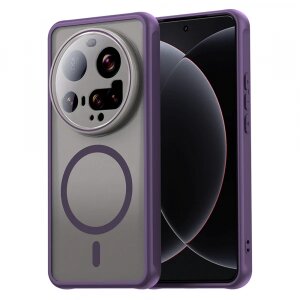 Husa MagSafe pentru Xiaomi 15 Ultra, Techsuit, HaloFrost II, Mov