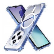 Husa MagSafe pentru Xiaomi Poco C75 / Redmi 14C, Techsuit, Shockproof, Transparenta