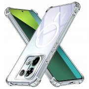 Husa MagSafe pentru Xiaomi Poco X6 / Note 13 Pro 5G, Techsuit, Shockproof, Transparenta