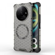 Husa MagSafe pentru Xiaomi Redmi A3x / A3, Techsuit, HoneyComb Shield, Neagra