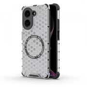 Husa MagSafe pentru Xiaomi Redmi A5 4G (Regional), Techsuit, HoneyComb Shield, Alba