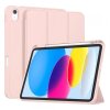 Husa pentru Apple iPad (2025) / (2022), Techsuit, Flex Trifold, Roz