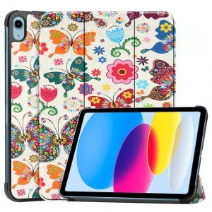 Husa pentru Apple iPad (2025) / (2022), Techsuit, FoldPro Butterfly, Multicolor