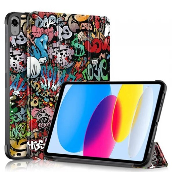 Husa pentru Apple iPad (2025) / (2022), Techsuit, FoldPro Urban Vibe, Multicolor