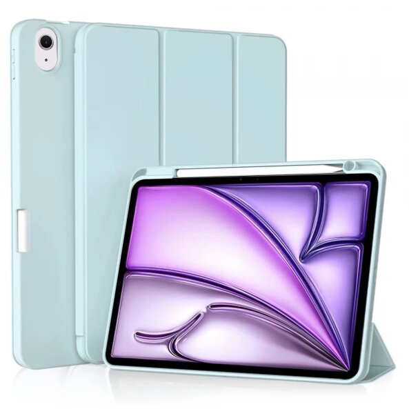 Husa pentru Apple iPad Air 11 (2025) / Air 11 (2024), Techsuit, Flex Trifold, Bleu