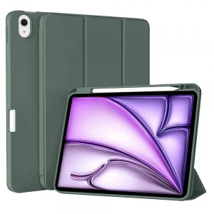 Husa pentru Apple iPad Air 11 (2025) / Air 11 (2024), Techsuit, Flex Trifold, Verde
