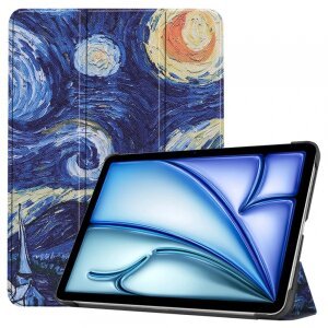 Husa pentru Apple iPad Air 11 (2025) / Air 11 (2024), Techsuit, FoldPro Starry Night, Multicolor