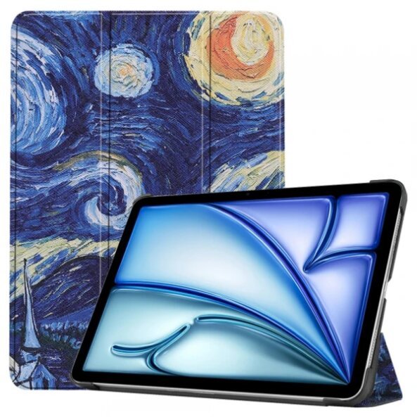 Husa pentru Apple iPad Air 11 (2025) / Air 11 (2024), Techsuit, FoldPro Starry Night, Multicolor