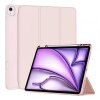 Husa pentru Apple iPad Air 13 (2025) / Air 13 (2024), Techsuit, Flex Trifold, Roz