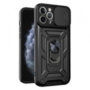 Husa pentru Apple iPhone 11 Pro Max, Techsuit, CamShield, Neagra